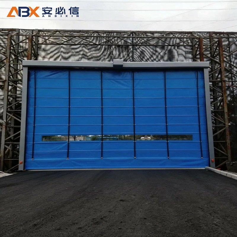泰安软帘堆积门